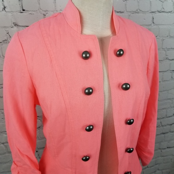 VANITY | open front tiered hem ruched arms jacket - Picture 2 of 7